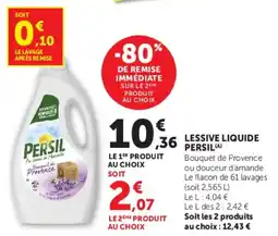 Super U PERSIL Lessive liquide offre