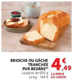 Super U Brioche ou Gâche offre
