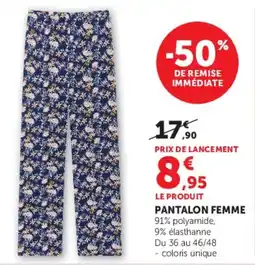 Hyper U PANTALON FEMME offre