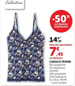 Hyper U CARACO FEMME offre
