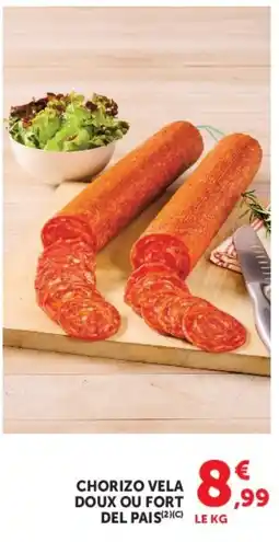 Hyper U CHORIZO VELA offre