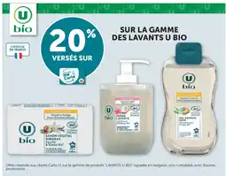 Super U Sur la gamme des lavants offre
