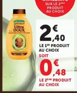 Super U GARNIER Ultra DOUX offre