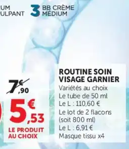 Super U VISAGE GARNIER offre