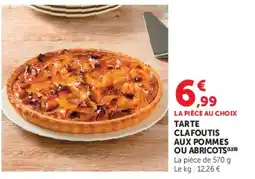 Hyper U Tarte Clafoutis offre