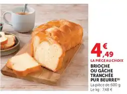 Hyper U Brioche ou Gâche offre