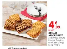 Hyper U GRILLÉS ASSORTIES offre