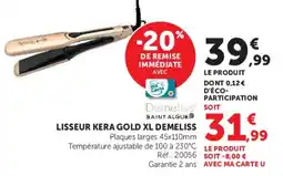 Hyper U Demeliss Lisseur Kera Gold XL offre