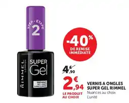 Hyper U RIMMEL SUPER Gel offre