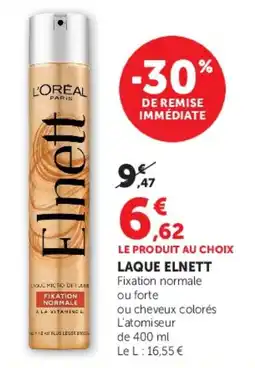 Super U L'ORÉAL Elnett offre