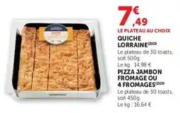 Super U SAPRESTI Quiche Lorraine offre