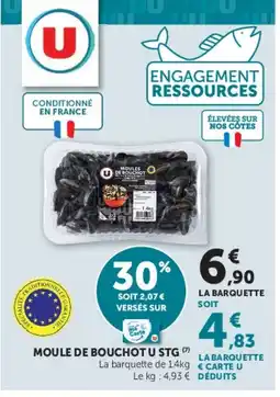 Hyper U Moules de bouchot u stg offre
