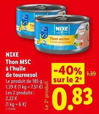 NIXE Thon MSC