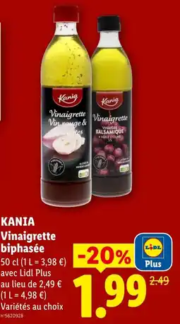 Lidl KANIA Vinaigrette biphasée offre