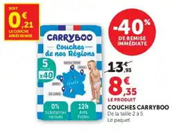 Hyper U CARRYBOO Couches offre