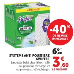 Hyper U Swiffer Dry Refills offre