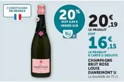 Hyper U DANREMONT CHAMPAGNE offre