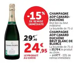Hyper U CANARD-DUCHÊNE Champagne offre