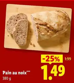 Lidl Pain au noix*** offre