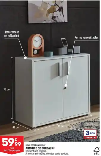 ALDI Armoire de Bureau offre