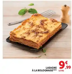 Hyper U LASAGNE À LA BOLOGNAISE offre