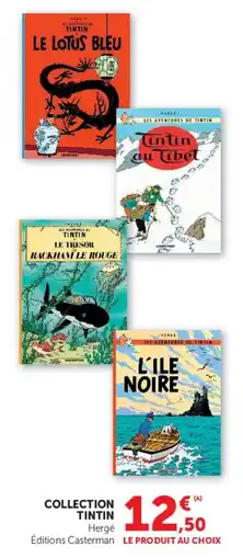 Hyper U TINTIN COLLECTION offre