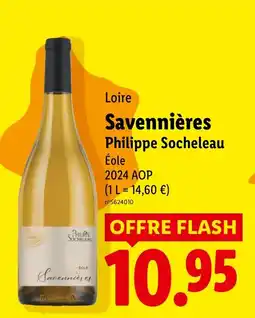 Lidl Philippe Socheleau Savennières offre