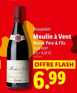 Lidl Bonot Père & Fils Moulin à Vent offre