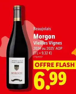 Lidl Domaine Souchons Morgon offre