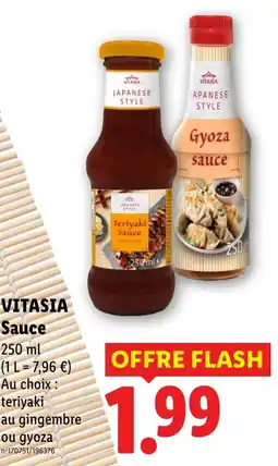 Lidl VITASIA Sauce offre