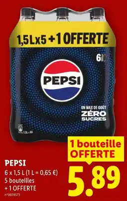 Lidl PEPSI offre