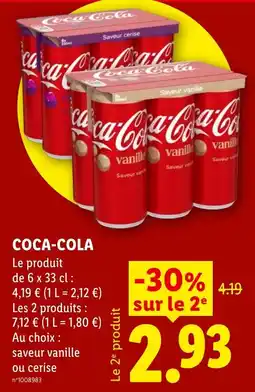 Lidl Coca-Cola offre