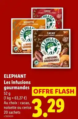 Lidl ELEPHANT Les infusions gourmandes offre
