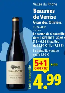 Lidl Grau des Oliviers offre