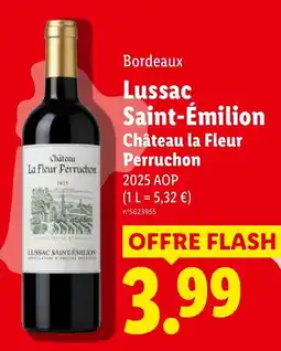Lidl Château la Fleur Perruchon offre