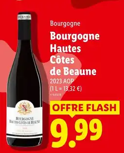 Lidl DE BOURGOGNE Bourgogne Hautes Côtes de Beaune offre