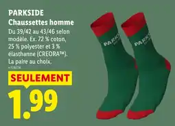 Lidl PARKSIDE Chaussettes homme offre