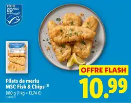 Lidl MSC Fish & Chips offre
