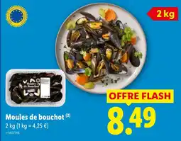 Lidl Moules de bouchot offre