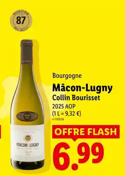 Lidl Collin Bourrisset Mâcon-Lugny offre