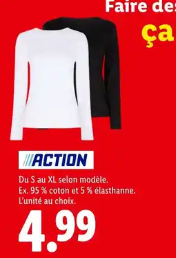 Lidl ACTION T-shirt offre