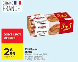 Carrefour Market RIANS L'Onctueux offre