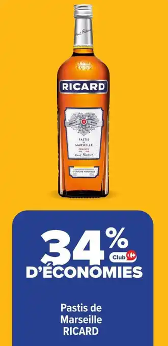 Ricard pastis de marseille