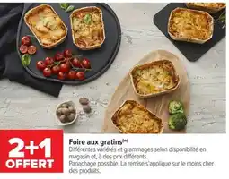 Carrefour Market Foire aux gratins offre