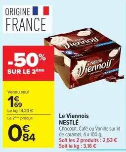 Carrefour Market Nestlé Le Viennois offre