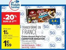Carrefour Market Sensation Pop'n Croc offre