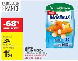 Carrefour Market FLEURY MICHON Le Moelleux offre