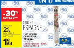 Carrefour Market Carrefour Original Fuet Catalan offre