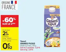 Carrefour Market Yogaa GRANDS FILOUS offre