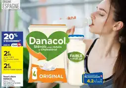Carrefour Market Danacol Yaourt à Boire offre